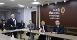 Встреча с представителями бизнеса Липецкой области состоялась в Центре «Мой бизнес»